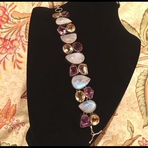 Moonstone Silver Bracelet NWOT